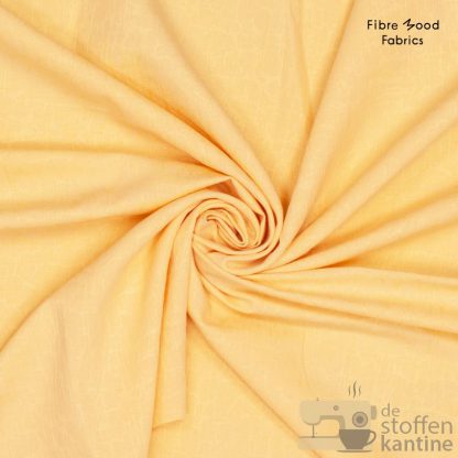 Cotton linnen jacquard yellow Fibre Mood