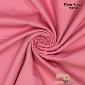 Woven co plain Emerised sea pink Fibre Mood 25