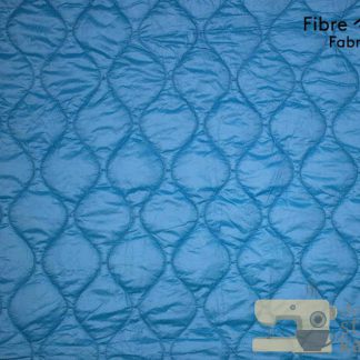 Woven nylon quilted waterproof blue fibre mood 26
